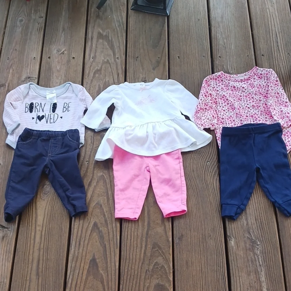 Carters Little Me, & more Infant girls bundle 3 months